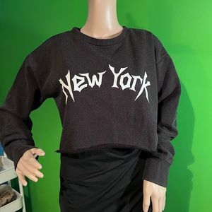 Cotton On | Cropped “New York” Sweatshirt